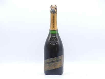 1 CHAMPAGNE VEUVE CLICQUOT GRANDISSIME ANNEES...