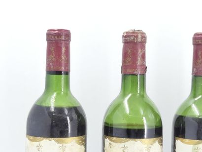 6 CHATEAU MOUTON BARON PHILIPPE 1972
6 bouteilles...