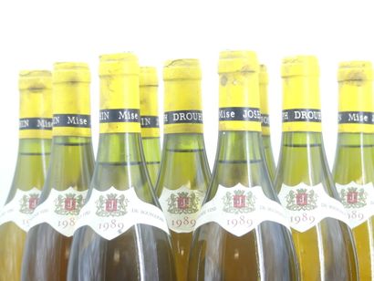 11 CHABLIS 1ER CRU DROUHIN
9 bouteilles de...