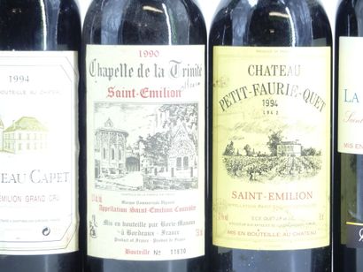 6 SAINT EMILION 
2 bouteilles de ST EMILION...