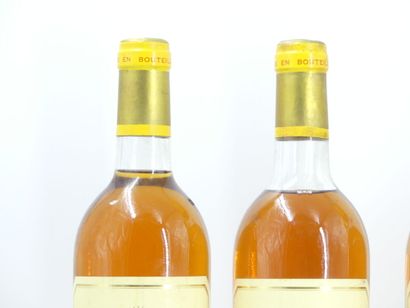 5 bouteilles de SAUTERNE, 1982. Château ...