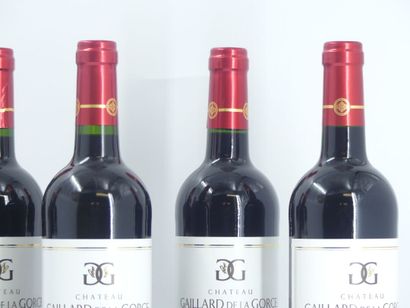 6 CHATEAU GAILLARD DE LA GORCE
6 bouteilles...