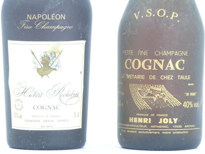 2 COGNAC
1 bouteille de COGNAC, V.S.O.P,...