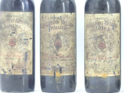 6 bouteilles de SAINT EMILION GRAND CRU,...