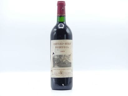 1 bouteille de POMEROL 1993 CHÂTEAU NENIN....