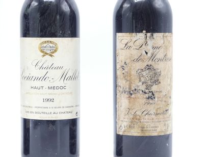 1 bouteille de SAINT ESTEPHE 1998 LA DAME...