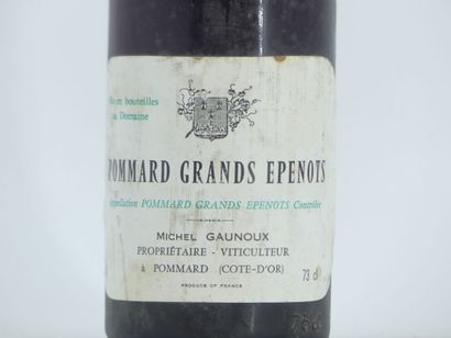1 POMMARD GRAND EPENOT 1974 GAUNOUX
1 bouteille...