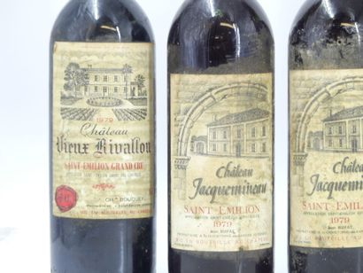 5 BORDEAUX ET 1 MONBAZILLAC
2 bouteilles...