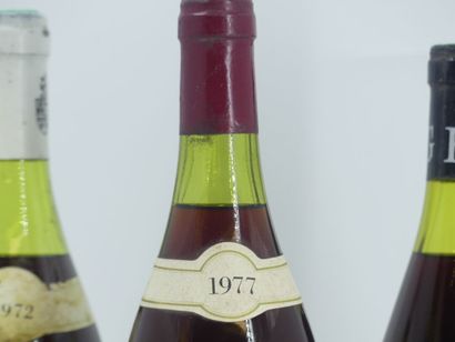 LOT DE 3 BOURGOGNES 
1 bottle of CLOS VOUGEOT,...
