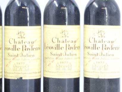 6 bouteilles de SAINT JULIEN, 1977, Château...