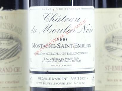 2 bouteilles de SAINT EMILION GRAND CRU,...