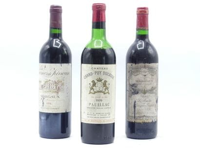 1 bouteille de PAUILLAC 1970 GRAND PUY DUCASSE	

1...