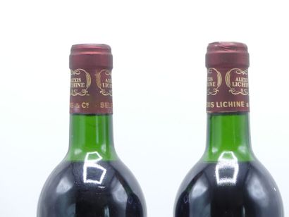 2 bouteilles de MEDOC, 1985, CHATEAU CASTERA....