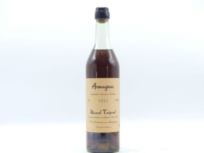 1 bouteille d'ARMAGNAC 1951 MARCEL TREPOUT....