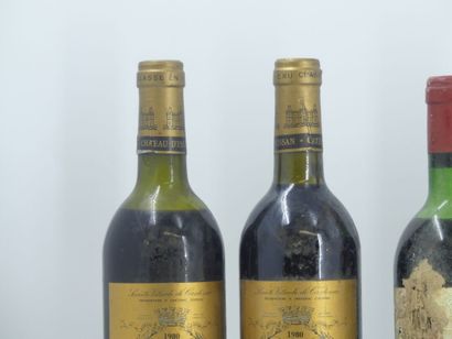 LOT 6 BORDEAUX
2 bouteilles de MARGAUX, 1980,...