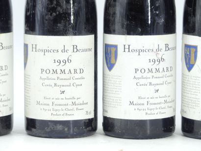 6 bottles of POMMARD , 1996, HOSPICES DE...