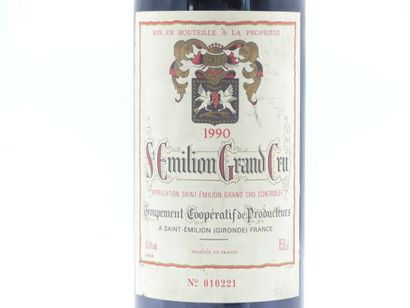 1 MAGNUM SAINT EMILION GC 1990 CAVE COOP...