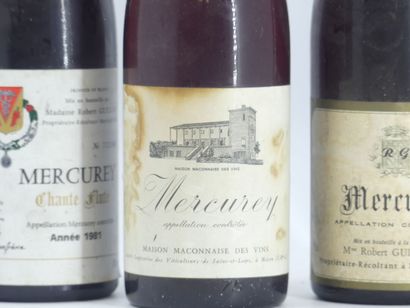 5 MERCUREY 
1 bouteille de MERCUREY, 1969,...