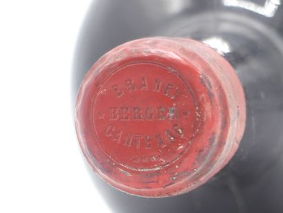 1 bouteille de MEDOC 1923 CHÂTEAU BRANE CANTENAC....
