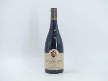 1 CLOS ST DENIS 1999 PONSOT
1 bottle of CLOS...