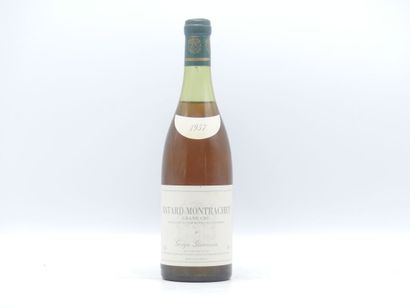 1 bottle of BATARD MONTRACHET 1957 SERGE...