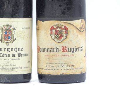 6 BOURGOGNES
1 bouteille de MARANGES 1ER...