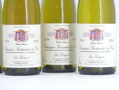 6 CHASSAGNE MONTRACHET 2004 ANTONIN
6 Bouteilles...