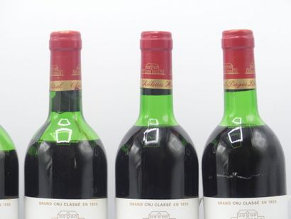 6 bouteilles de PAUILLAC GCCL 1976 CHÂTEAU...