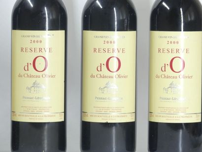 6 bouteilles de PESSAC LEOGNAN, 2000, CHÂTEAU...
