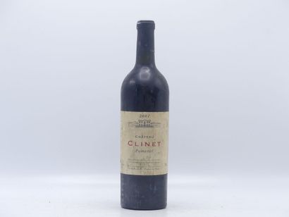 1 bouteille de POMEROL 2001 CHÂTEAU CLINET....