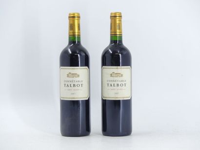 2 CONNETABLE TALBOT 2007
2 bouteilles de...
