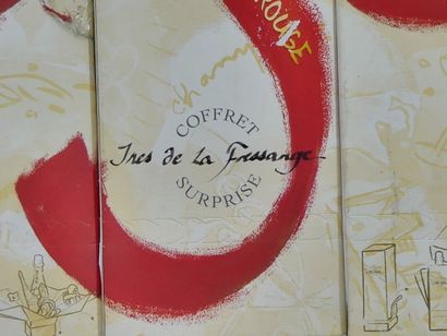 6 CHAMPAGNE MUMM
4 bouteilles de CHAMPAGNE,...