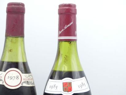 6 BOURGOGNES
2 bouteille de BOURGOGNE ROUGE...