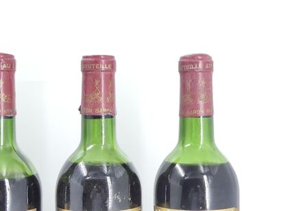 6 CHATEAU MOUTON BARON PHILIPPE 1972
6 bouteilles...