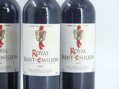 5 ROYAL SAINT EMILION 2005
5 bouteilles de...