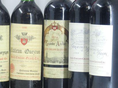 11 BORDEAUX GRAND CRU
2 bouteilles de ST...