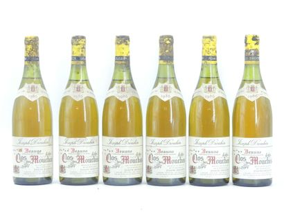 6 CLOS DES MOUCHES 1986 DROUHIN
6 bouteilles...