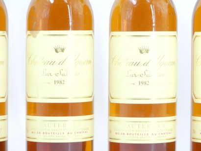5 bouteilles de SAUTERNE, 1982. Château ...
