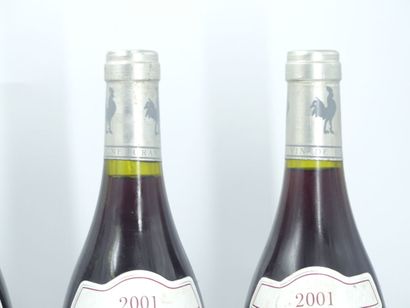 6 bouteilles de BOURGOGNE ROUGE, 2001, MICHEL...