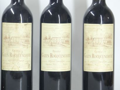 6 bouteilles de GRAVES, 2000 ,RESERVE D'O...