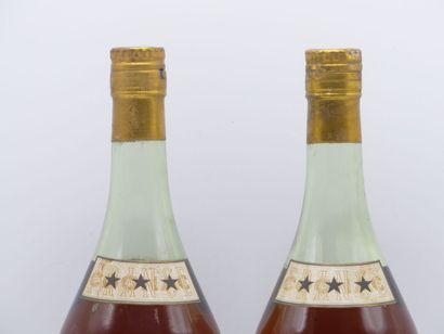 2 bouteilles de COGNAC GAUTIER FRERES ANNEES...