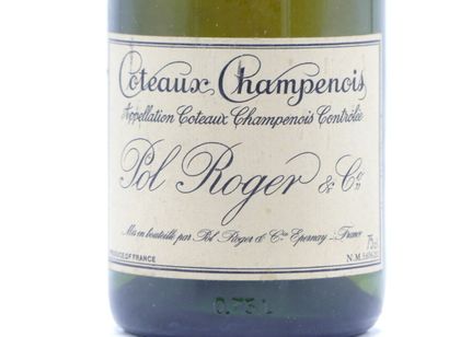 1 bouteille de COTEAUX CHAMPENOIX BLANC DE...