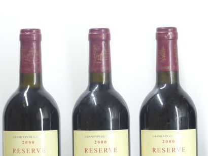 6 bouteilles de PESSAC LEOGNAN, 2000, CHÂTEAU...