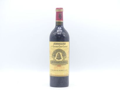 1 CHATEAU ANGELUS 2000
1 bouteille de SAINT...