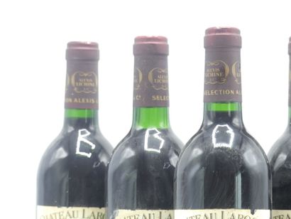 5 bouteilles de SAINT EMILION GRAND CRU 1985...
