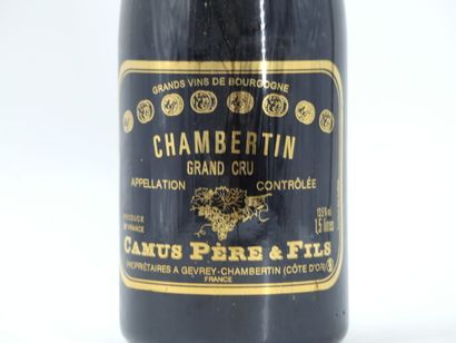 1 MAGNUM OF CHAMBERTIN, 2005, CAMUS.
