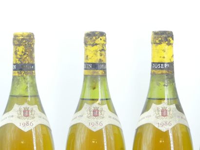 6 CLOS DES MOUCHES 1986 DROUHIN
6 bouteilles...
