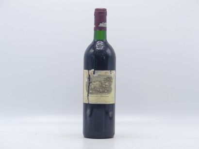1 bouteille de PAUILLAC 1996 CHÂTEAU LAFITE...