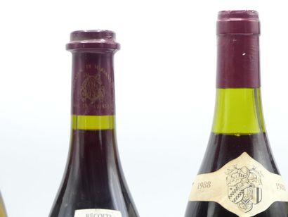 1 bouteille de SANTENAY 2004 CAVE DES HAUTES...