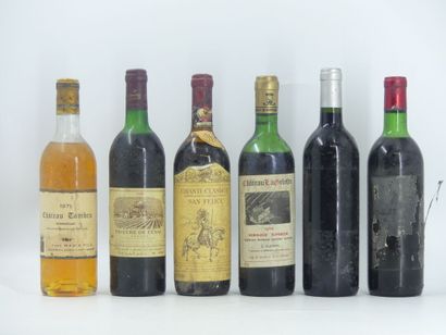 LOT 6 BOUTEILLES
1 bouteille de BORDEAUX...
